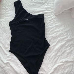 Black ZARA bodysuit